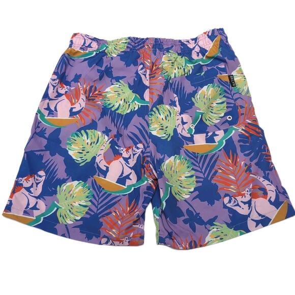 Brooklyn Cloth Co Swim Trunks Shorts Mens Size M Surfing Dinosaurs Print NEW NWT - Picture 2 of 16